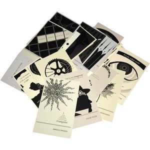 Lots of Black & White Quotes Postcards